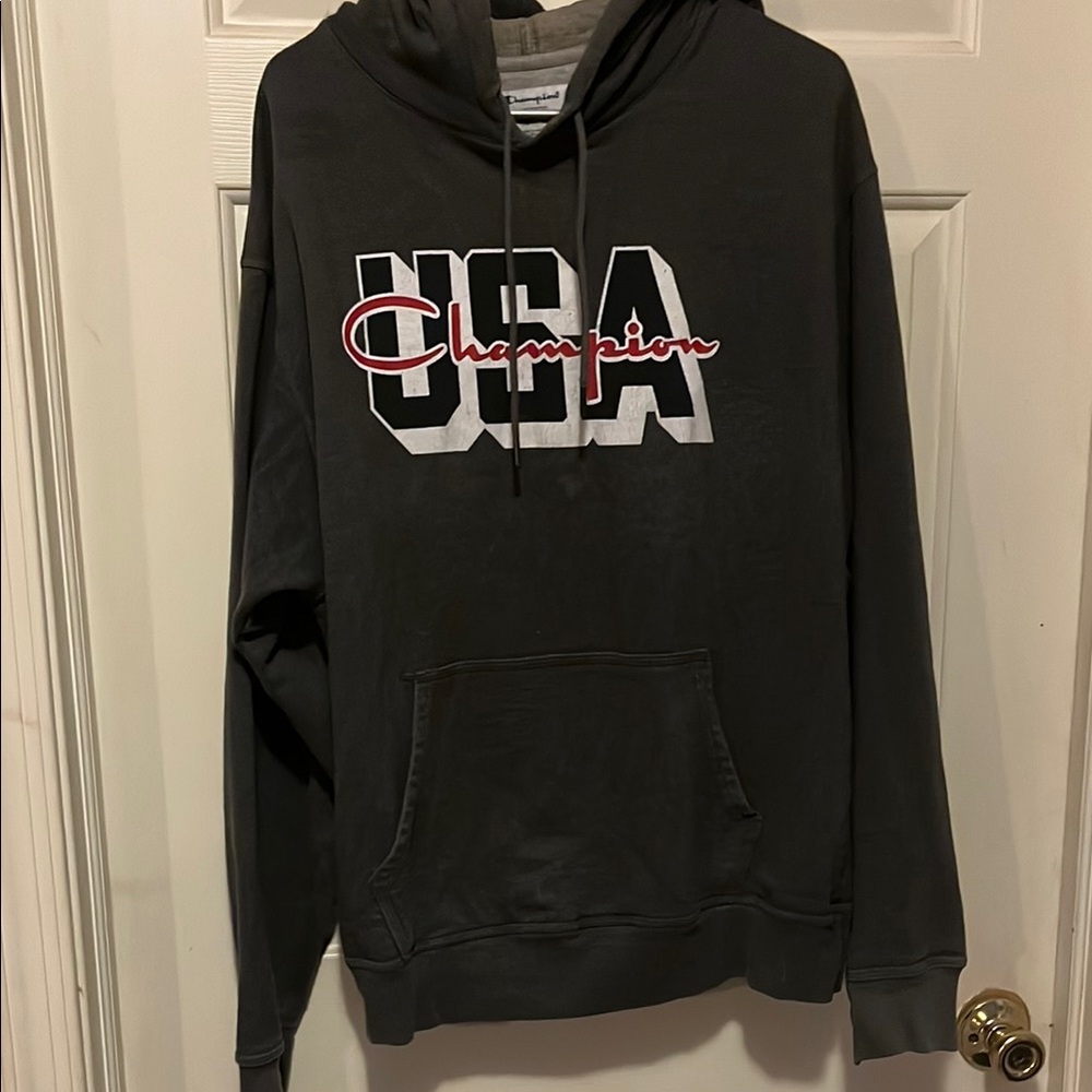 Champion Men's Black Hoodie